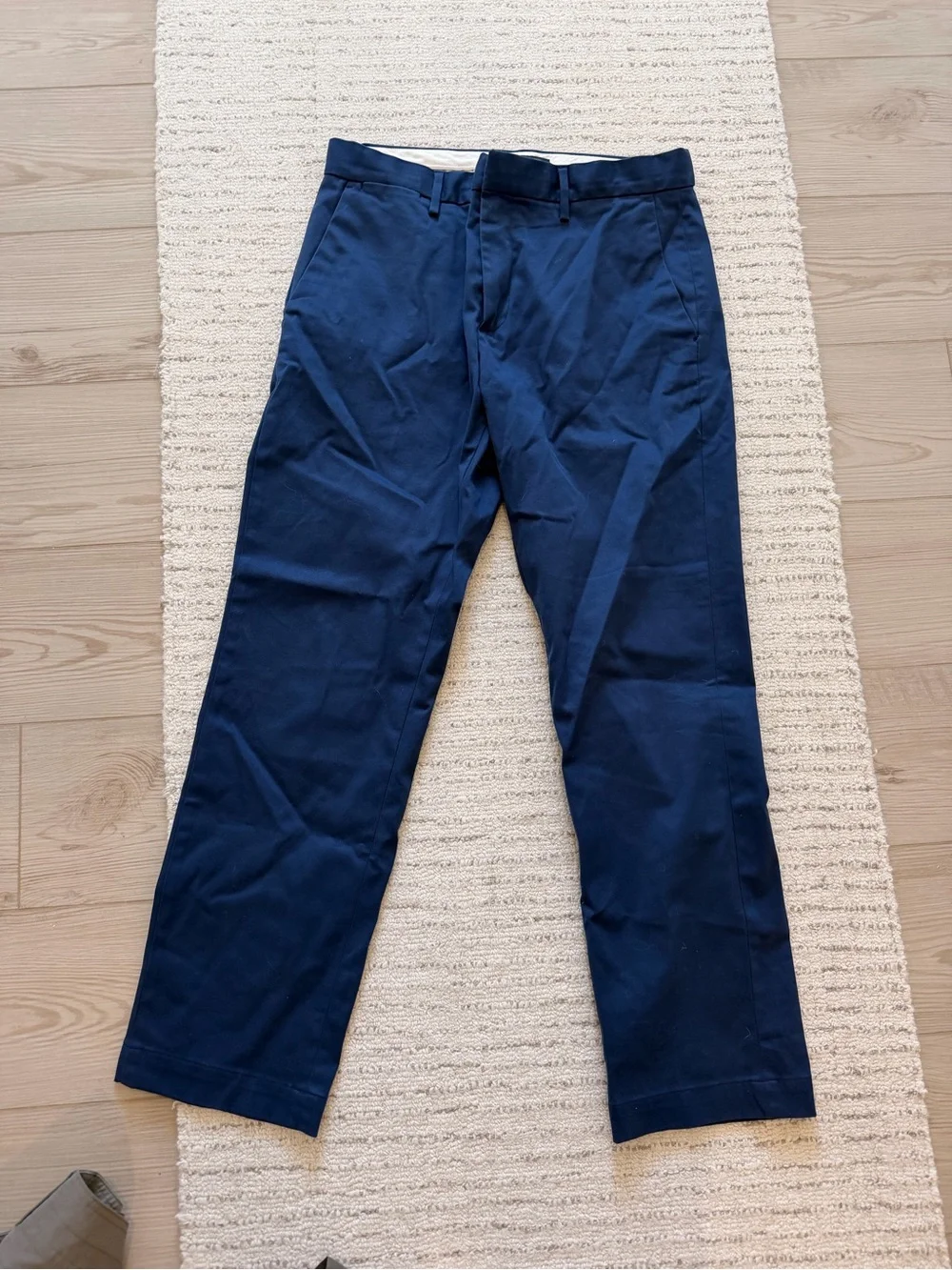 Banana Republic Men's Navy Blue Chinos
